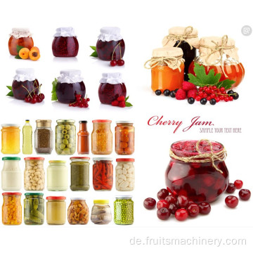 Cherry Processing Line Saft Jam -Getränk -Produktionslinie